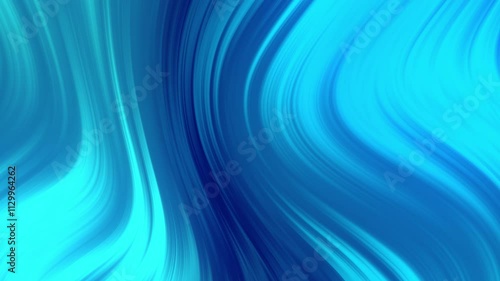 fluid moving wave motion background design in blue color