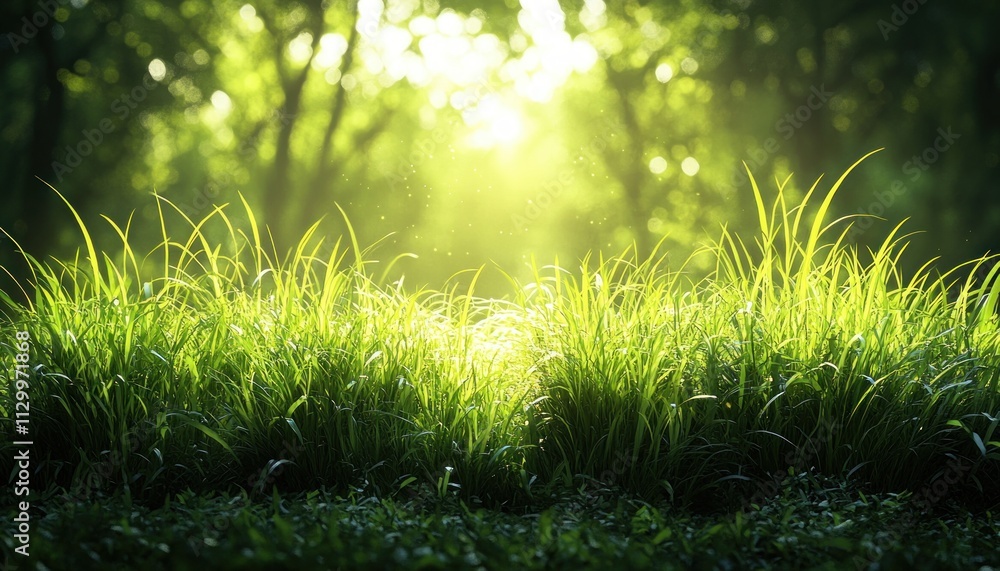 Vibrant Green Grass Hyper-Realistic Seamless Texture Background Close-Up View Natural Sunlight Vibrant Green Grass Hyper-Realistic Seamless Texture Background Close-Up View Natural Sunlight