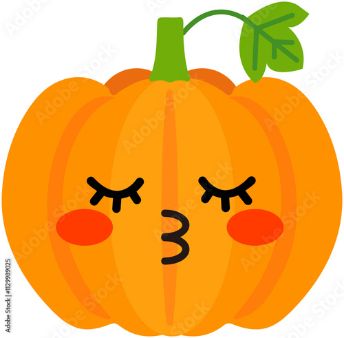 Принти на полотні Halloween chirp pumpkin