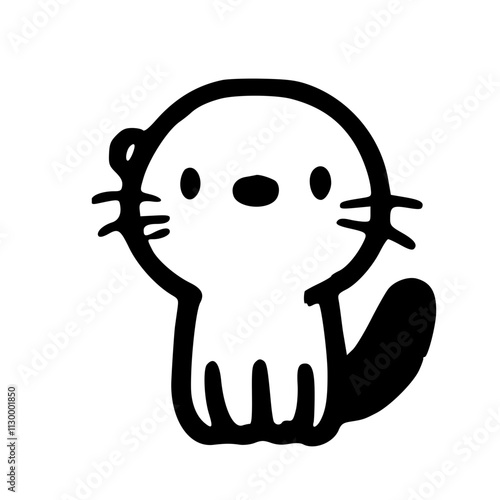 Endearing Otter Icons A Delightful Collection of Lovable Animal Characters in a Variety of Fun and Playful Styles