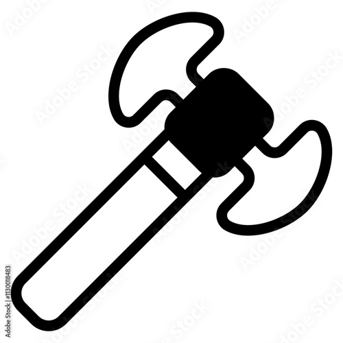 Axe Glyph Icon