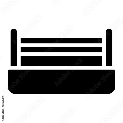 Boxing ring Solid Icon