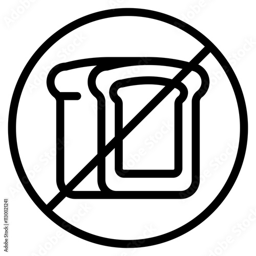 Carbs Line Icon