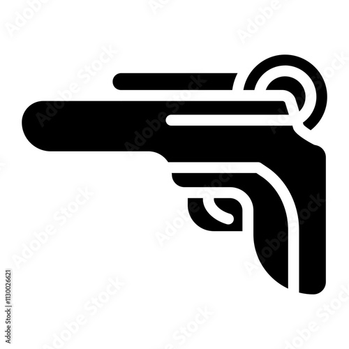 Gun Solid Icon