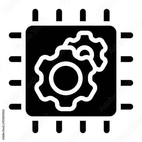 Mechatronics Solid Icon