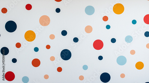 Colorful Polka Dot Pattern:...
