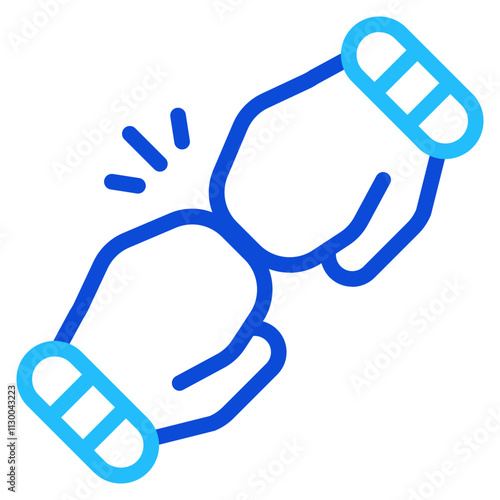 Punch mitts Duoline Icon