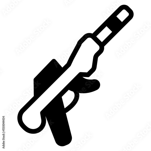 Rifle Glyph Icon