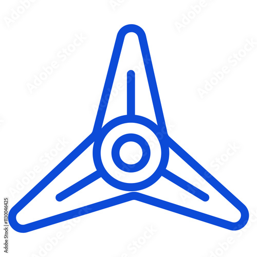 Shuriken Duoline Icon