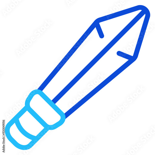 Sword Duoline Icon