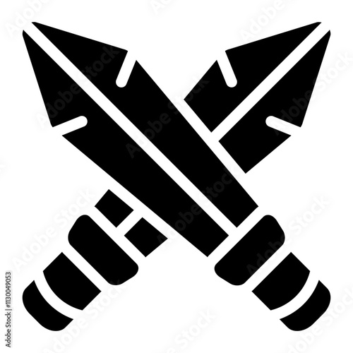 Swords Solid Icon