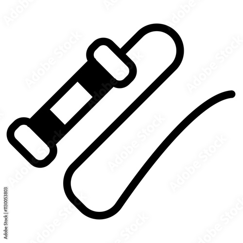 Whip Glyph Icon