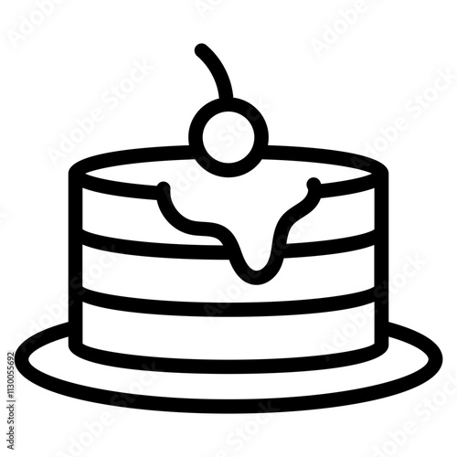 Blini Line Icon