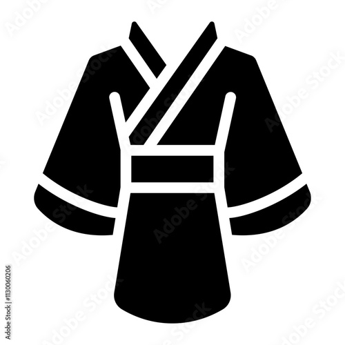 Kimono Solid Icon