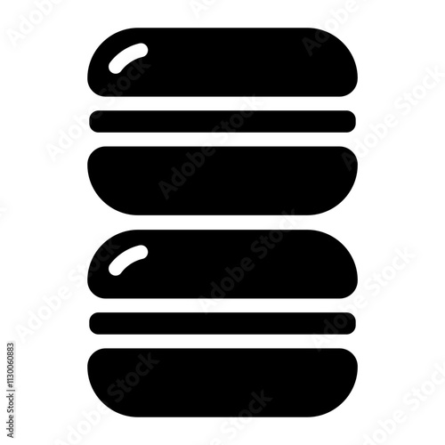 Macaron Solid Icon