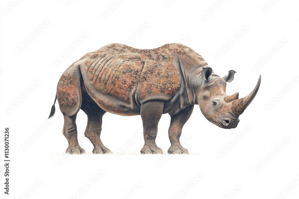 Obraz premium Fauna of the African savanna, endangered species