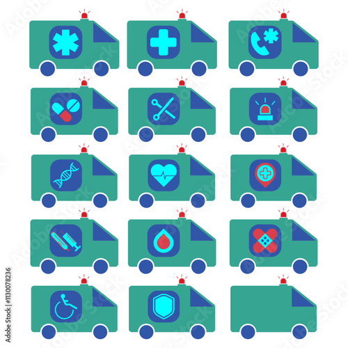 Medical Ambulance Icon