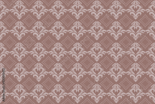 seamless damask pattern