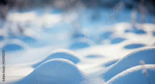 A serene winter scene featu...