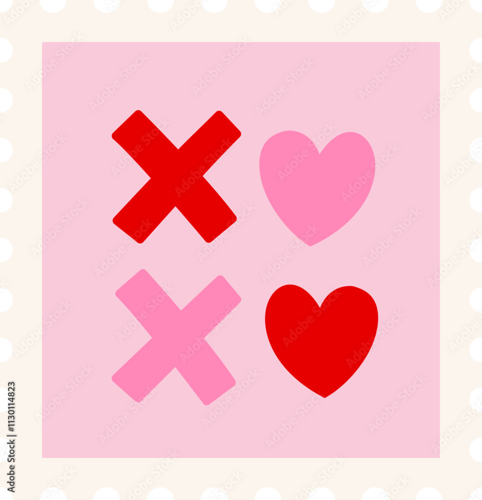 Isolated Valentine's Day stamp flat vector illustration.
Cute Valentine stamp icon.
Good for greeting card,poster,banner,leaflet.
Transparent background. Isolated Valentine's Day stamp flat vector illustration.
Cute Valentine stamp icon.
Good for greeting card,poster,banner,leaflet.
Transparent background.
