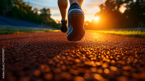 Runner's Sunset Track: Even...