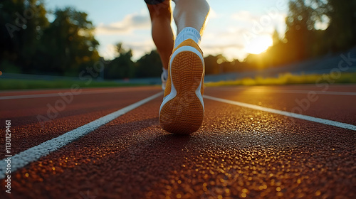 Runner's Sunset Track: Achi...