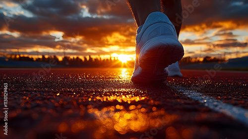 Runner's Sunset Track: Achi...
