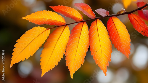 Autumn Leaves: Vibrant Colo...