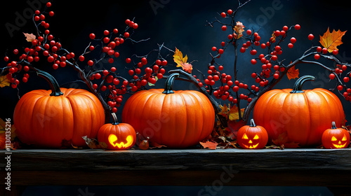 Autumn Harvest: Pumpkins, B...