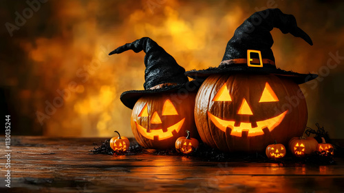 Spooky Pumpkins: Carved Jac...