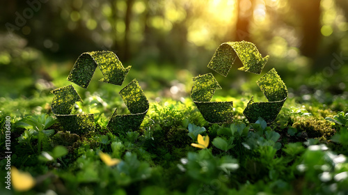 Recycle Symbols in Nature: ...