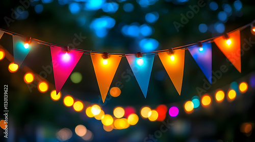 Colorful Party Lights Decor...