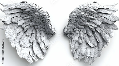 Majestic Wings: Feathery De...
