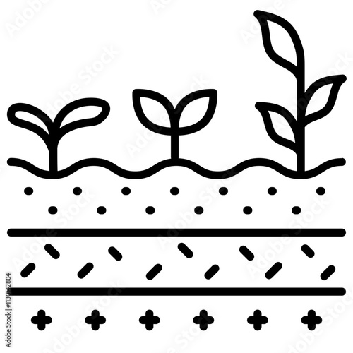 Layered Planting Icon