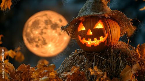 Spooky Jack-o'-lantern Scar...