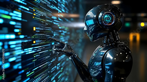 Robot Analyzes Code Efficie...