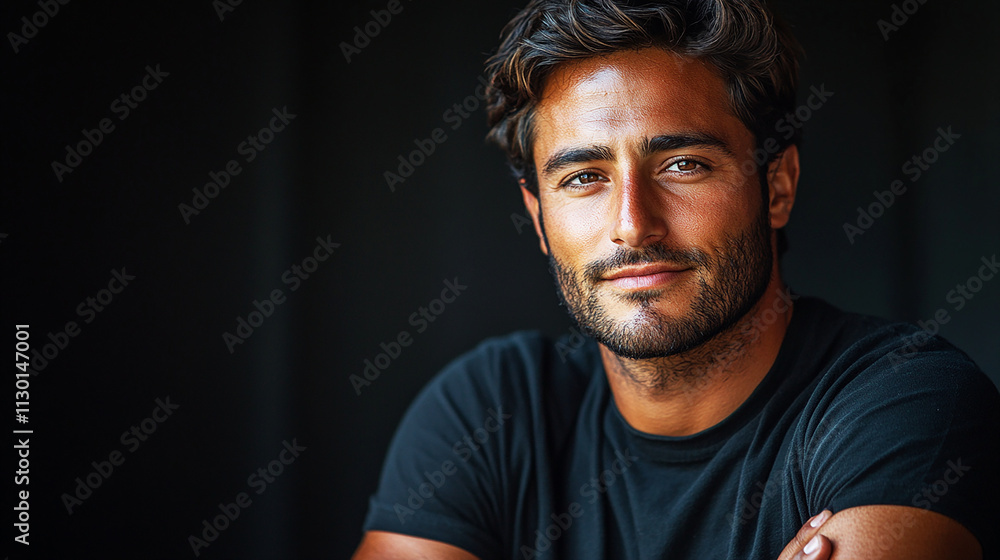 Obraz premium Man with a Beard