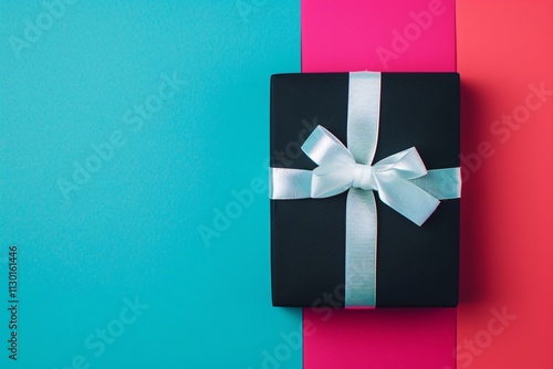 gift box with ribbon photo