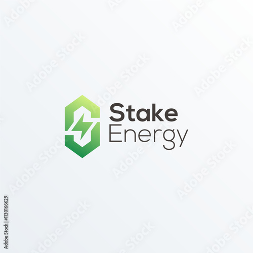 Letter S Energy Modern Logo Vector