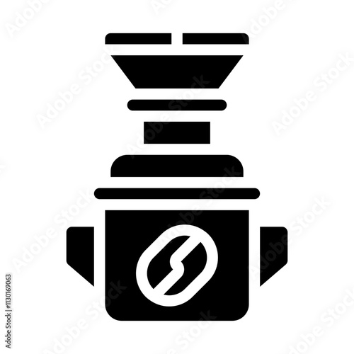 Aeropress Solid Icon