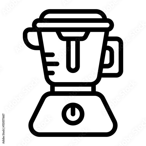 Blender Line Icon