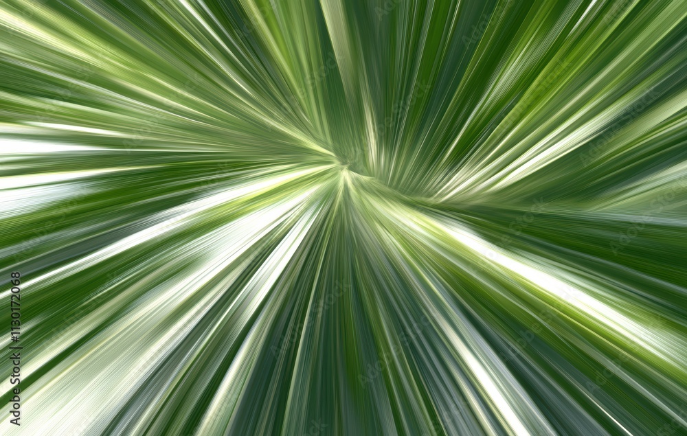 Obraz premium 緑の葉が放つ美しい光のダイナミクスを感じる瞬間