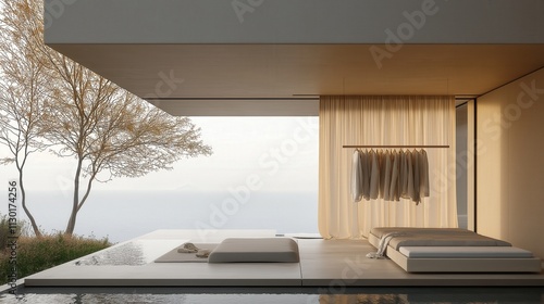 Magnificent minimal house w...