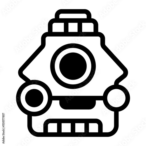 Engine Glyph Icon