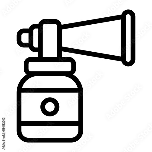 Horn Line Icon