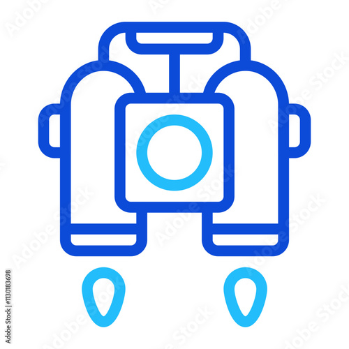 Jetpack Duoline Icon