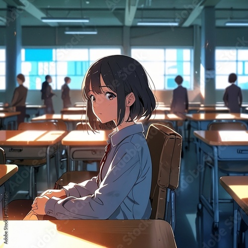 students in classroom