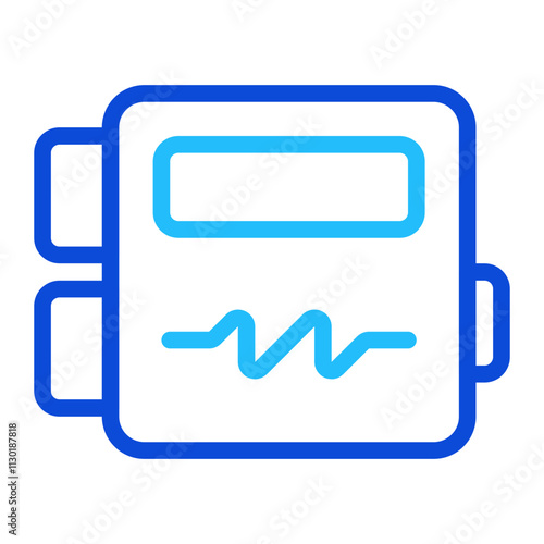 Muffler Duoline Icon