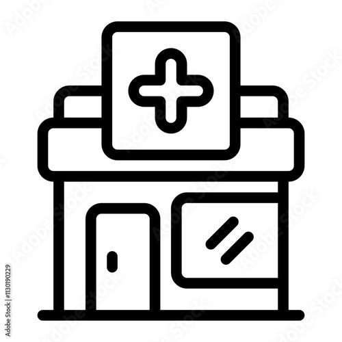 Pharmacy Line Icon