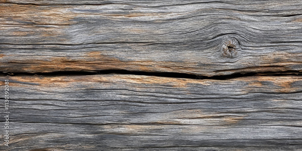 Fototapeta premium Natural texture of old wood background, showcasing the beauty and character of aged timber, ideal for creative projects needing a rustic touch and rich natural texture.